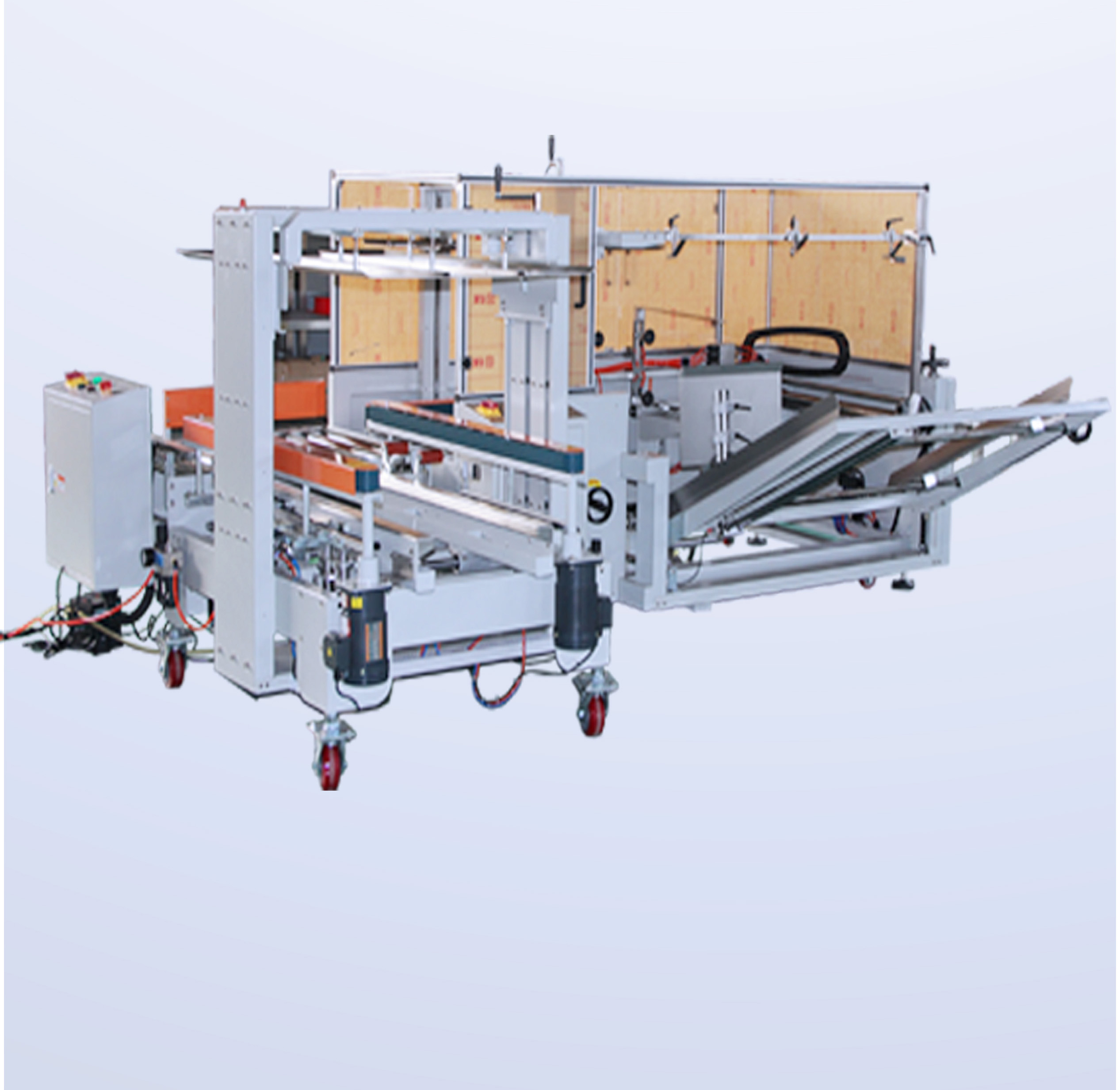 瑞德蘭廠家 開箱封底一體機 小型紙箱成型流水線_包裝機械欄目_機電之